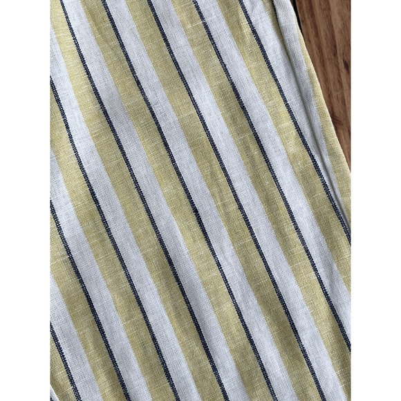 NWT! Women's Linen Blend Paper Bag Waist Ankle Pants, Primark, Sz: 10 (b9) - Picture 3 of 6